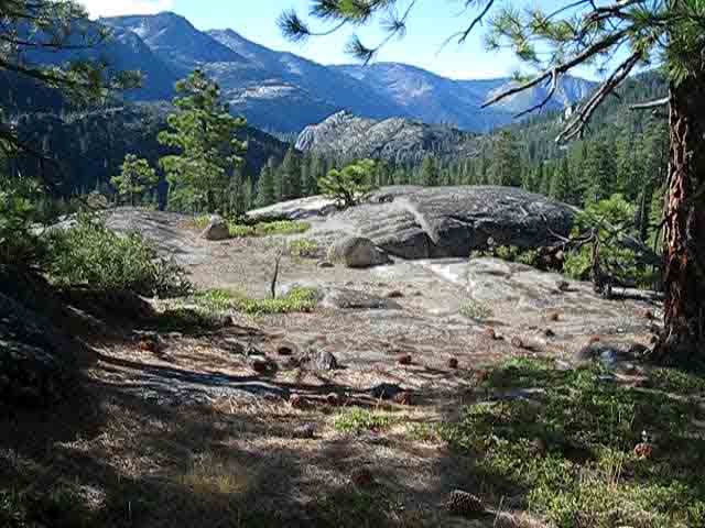 A look at the North Molkelumne River below Mount Reba.